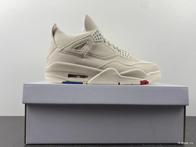 Jordan Blank Retro 4 (W) Canvas DQ4909-100 0219